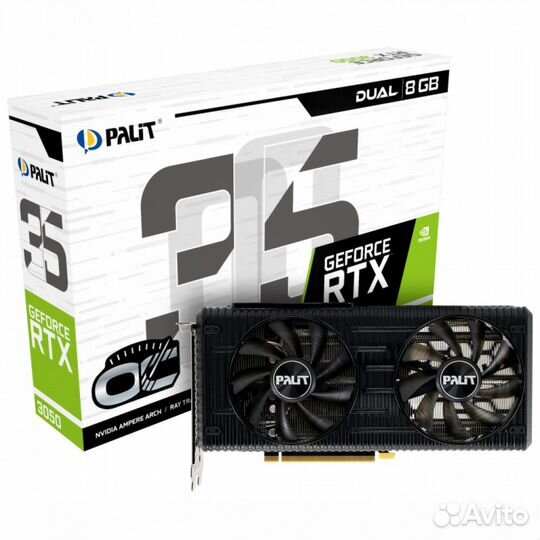 Видеокарта Palit GeForce RTX3050 523362
