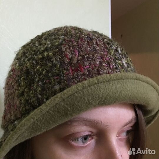 Шляпа шерстяная бохо