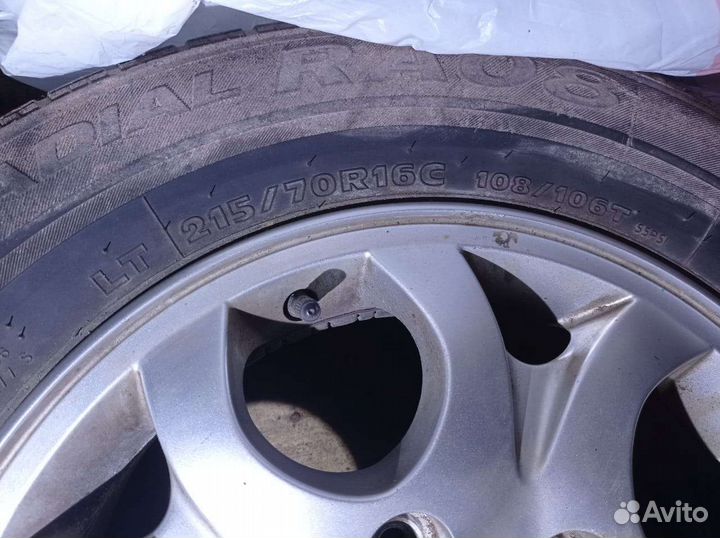 Литые диски с резиной на хендай старекс