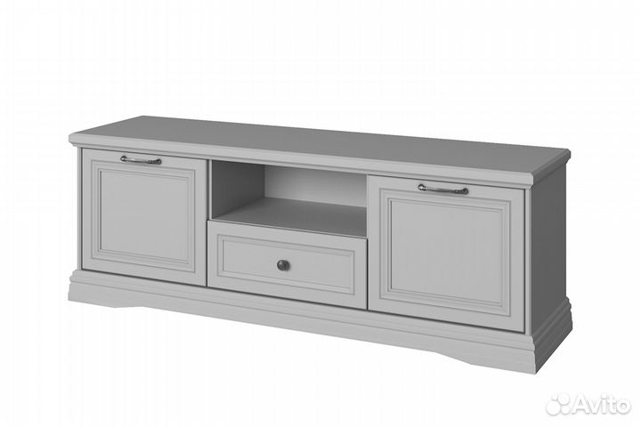 Valencia, Тумба RTV 2D1SN. Цвет серый