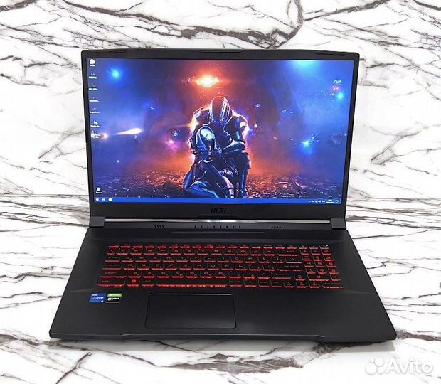 MSI GF76 17”144Hz i5 12450/ RTX 3050