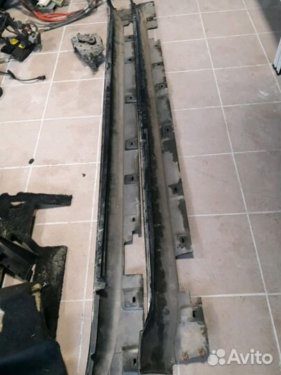 Пороги пластиковые бмв 7 ф01 2009г