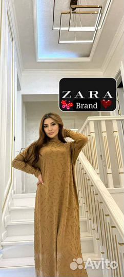 Платье женское велюровое