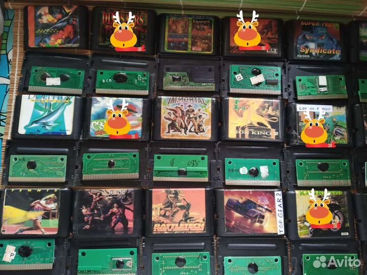 Sega игровые картриджи