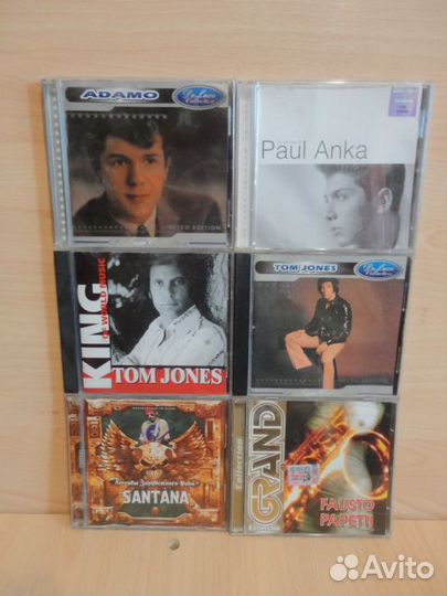 Адамо, Том Джонс, Сантана и др