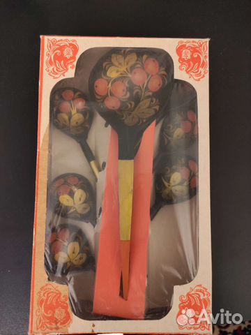 Набор деревянных ложек СССР