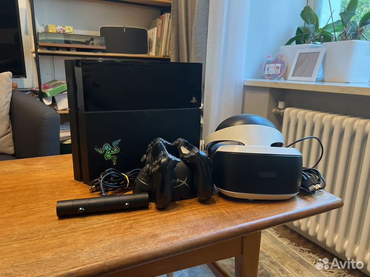 Sony playstation 4 + vr шлем