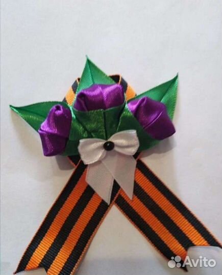 Георгиевская лента брошь