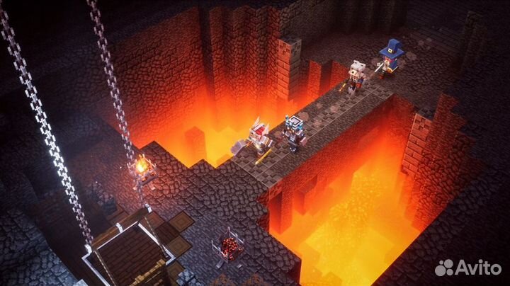 Minecraft Dungeons Hero Edition, б/у (Switch)