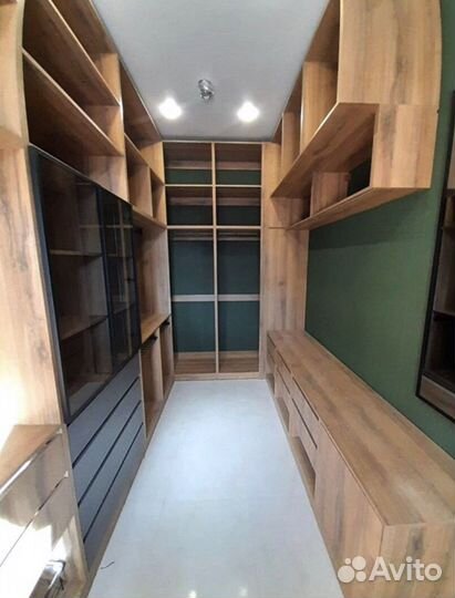 Гардеробная на заказ собственного производства