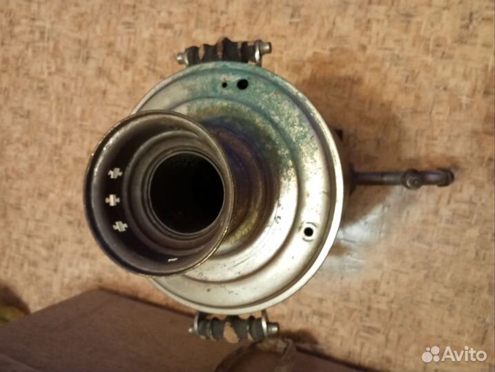 Самовар на дровах старинный спечатью