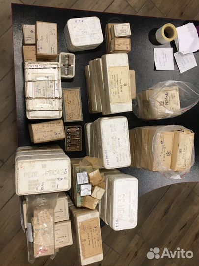 Радиодетали реле СССР