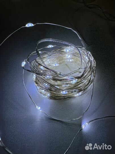 Гирлянда нить роса