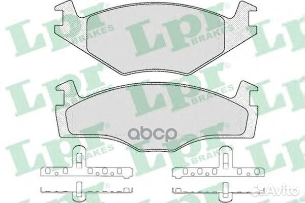 Колодки тормозные volkswagen golf/jetta/passat