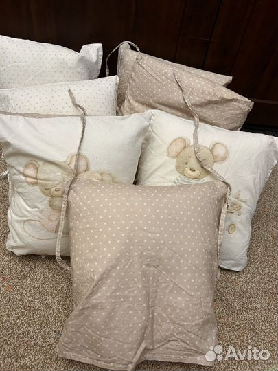 Подушки в детскую кроватку