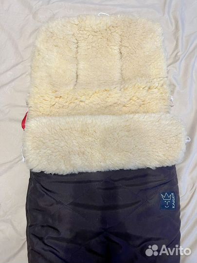 Меховой конверт в коляску Kaiser (овчина)