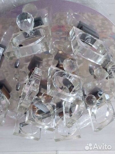 Люстра потолочная бу