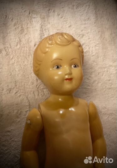 Кукла Целлулоид СССР Клеймо зкб