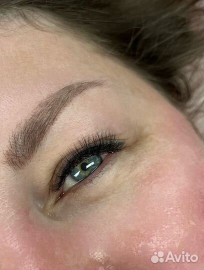 Наращивание ресниц модель