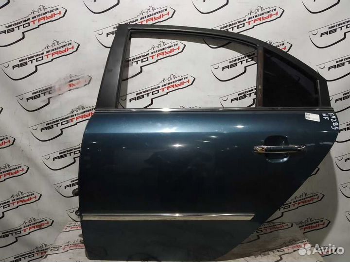 Дверь hyundai sonata NF задняя левая зеленый, D3 F