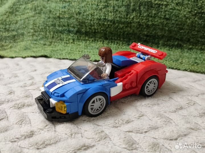 Китайский набор от компании Слубан.Гоночная машина