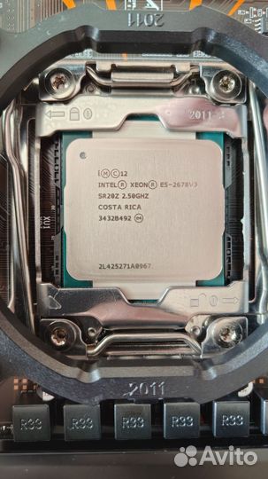 Комплект: Xeon e5 2678 v3, мат. и опер.16Гб