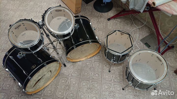 Tama Superstar Double Bass установка + стойки