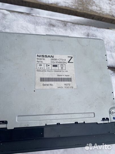 Магнитола 2din Nissan