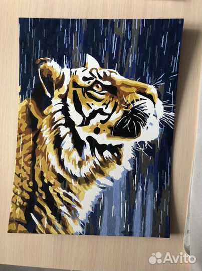 Нарисованные картины по номерам