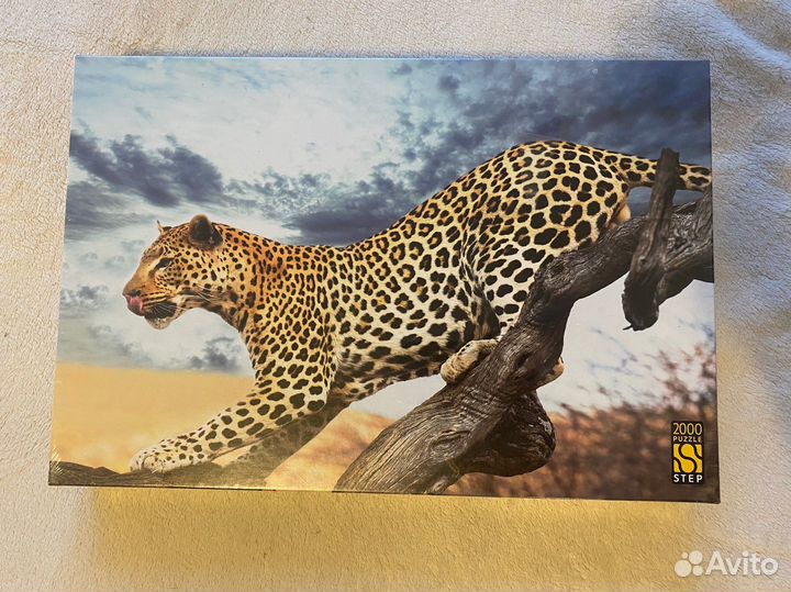 Пазл 2000 Леопард