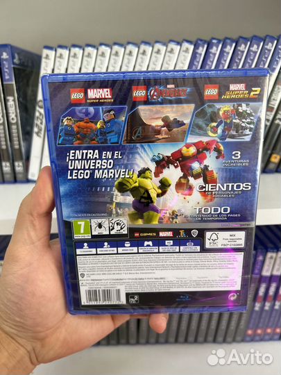 Lego marvel collection ps4 диск новый