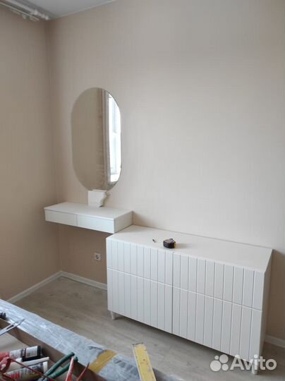 Отделочные работы, стены, укладка плитки, ремонт