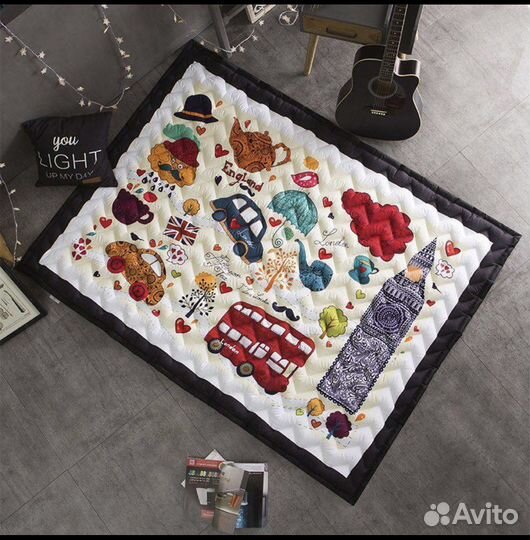 Детский напольный коврик для ползания