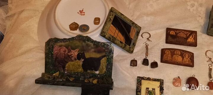 Значки ссср,соломка и матрёшки нов