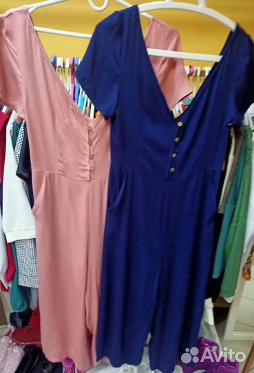 Комбинезоны лен новые