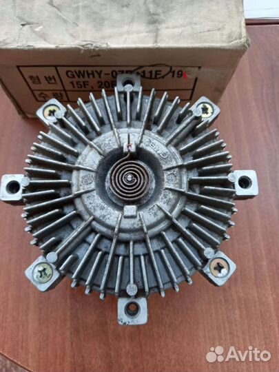 Вискомуфта вентилятора и насос гур Hyundai/Kia