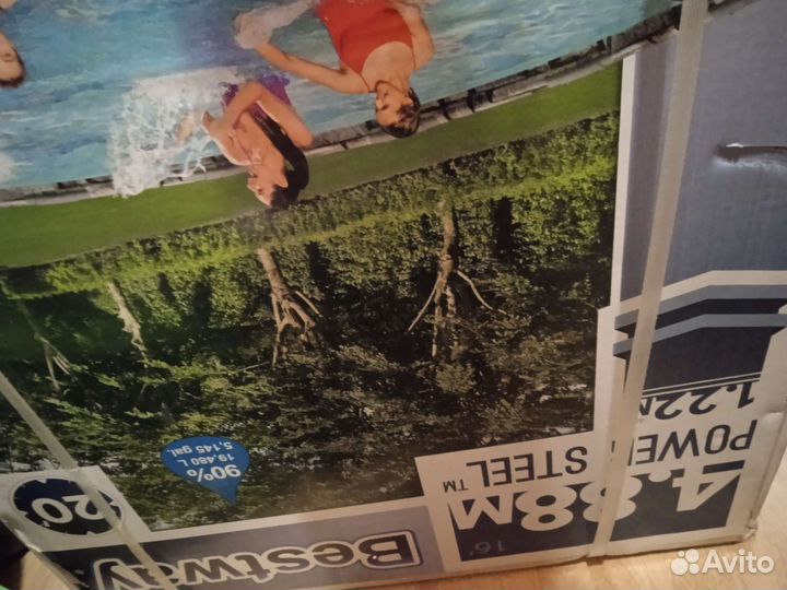 Каркасный бассейн новый