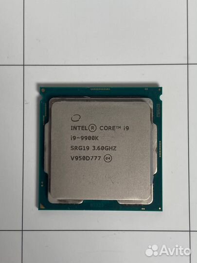 Процессор Intel Core i9-9900k