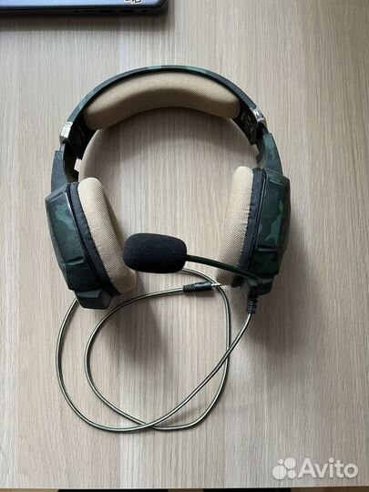 Игровые наушники 20865 trust GXT 322C 2мкамуфляж