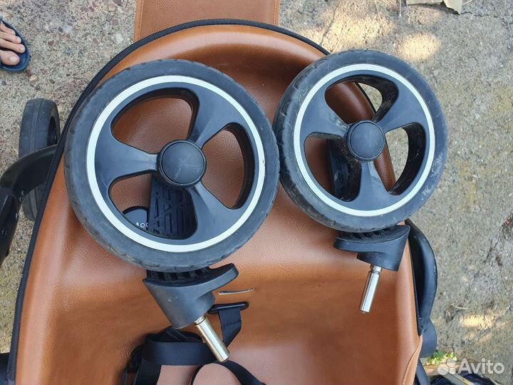 Коляска на запчасти без переднего блока