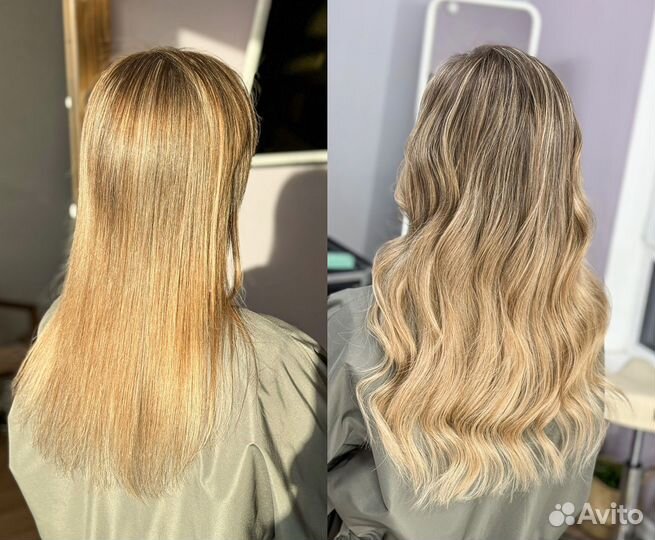 Модель на наращивание волос