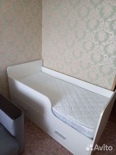 Детская кровать от 3 лет с матрасом