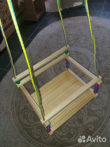 Качели новые детские