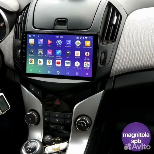 Магнитола андроид chevrolet Cruze