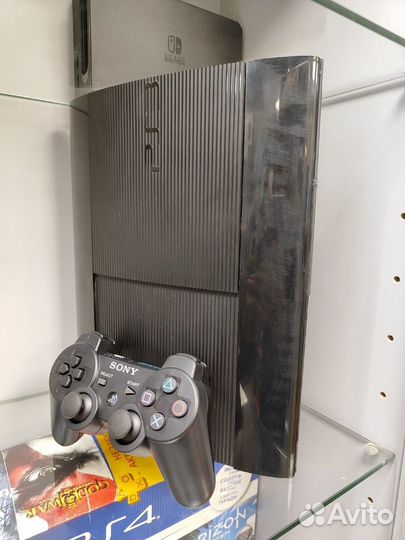 PS3 500GB 35Игр cech-4308A 5B sn7005 Sony PlayStat