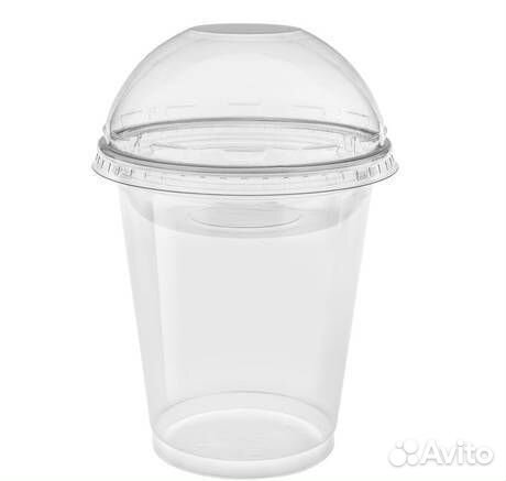 Стакан шейкер 500мл в-95мм прозр У-Ю (уп 50/1000)