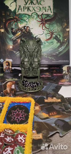 Ктулху Башня для кубиков (Dice tower) ужас аркхема