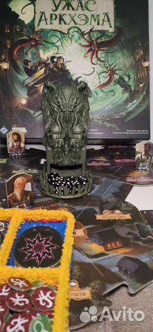 Ктулху Башня для кубиков (Dice tower) ужас аркхема