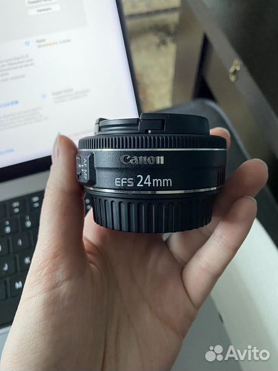 Объектив Canon EFS 24mm f 2.8 STM