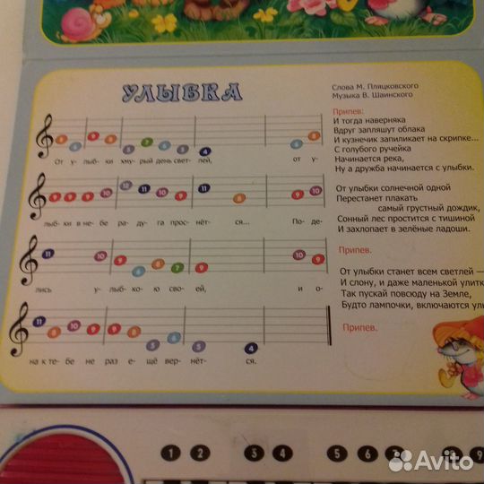 Детская игрушка пианино